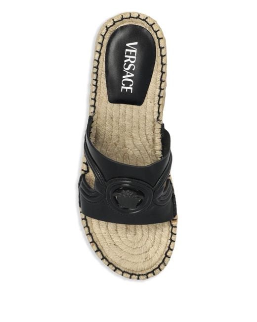 Versace Multicolor 115Mm Medusa Wedge Sandals