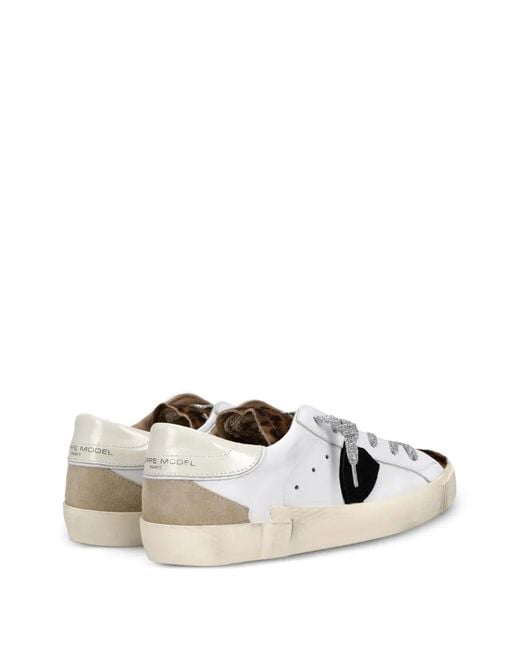 Philippe Model White Sneakers