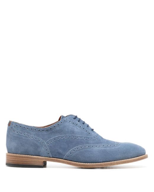 Paul Smith Blue Niccolo Suede Brogues for men