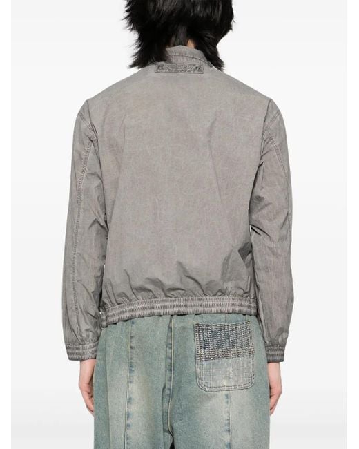 Veste À Fermeture Zippée Izzue pour homme en coloris Gray