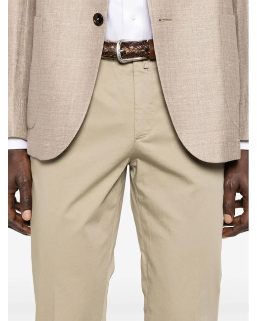 Luigi Borrelli Napoli Klassische Chino in Natural für Herren