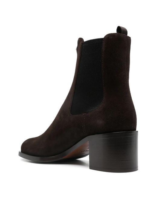 Prada Black 55Mm Suede Boots