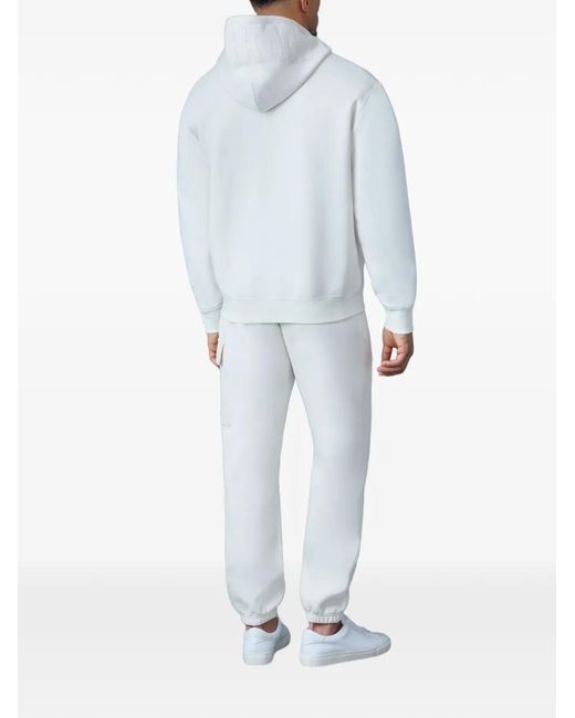 Mackage Blue Kolton Logo-Detail Hoodie for men