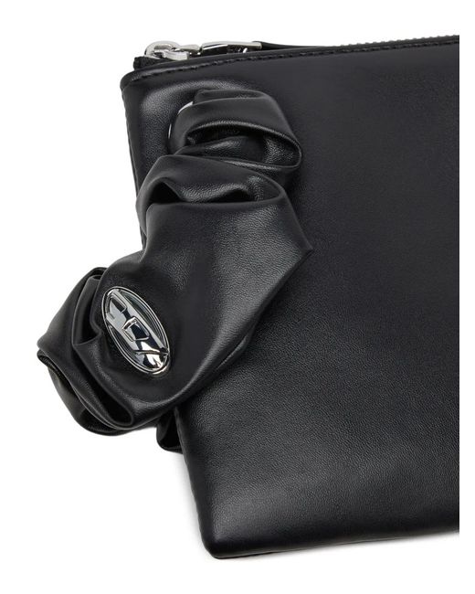 DIESEL Black Grab-D Pouch Wallet