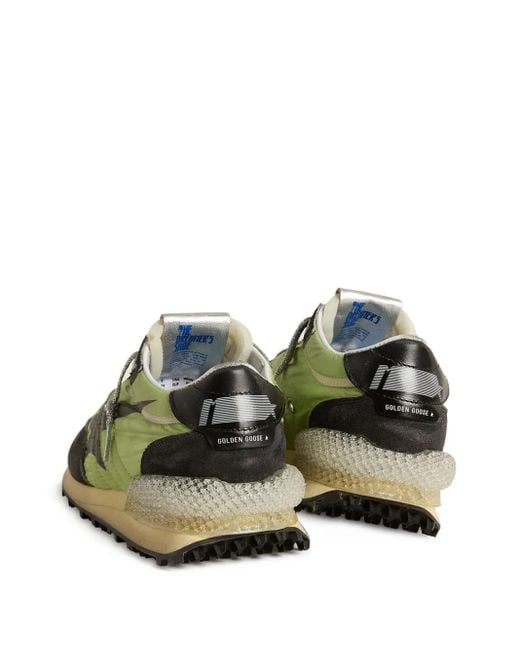 Golden Goose Deluxe Brand Green Running Marathon Sneakers