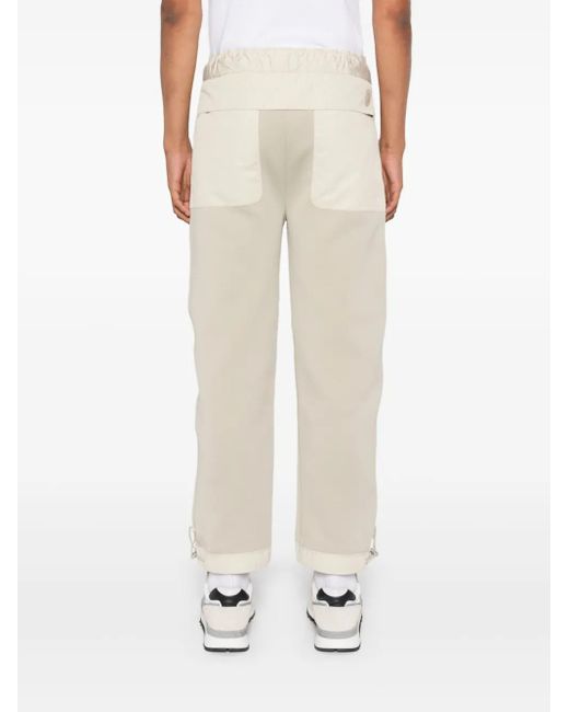 Moncler Natural Drawstring Track Pants for men