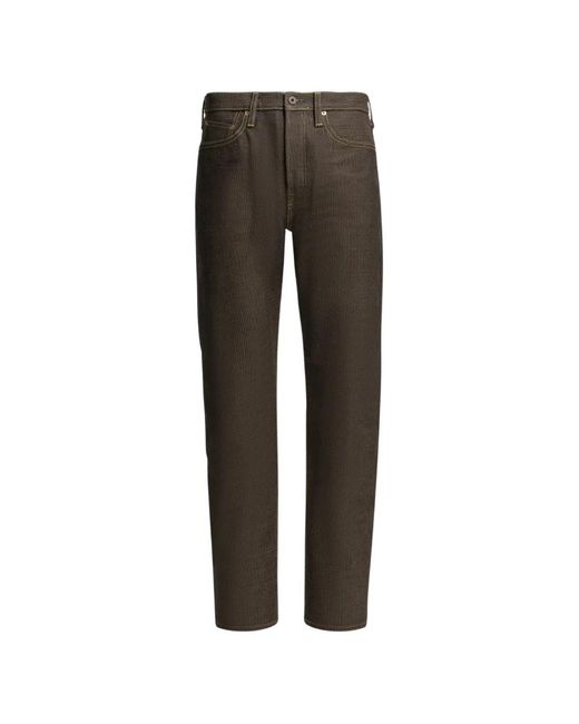 Kapital Gray Jean Monkey Cisco À Coutures Contrastantes for men