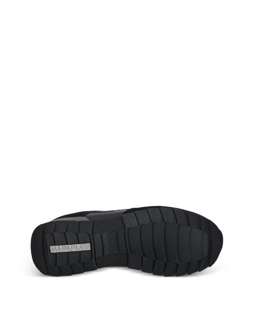 Napapijri Black Stab Logo Sneakers for men