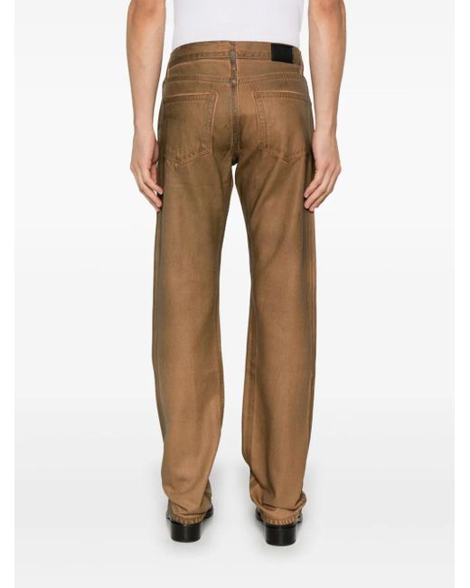 Helmut Lang Brown Worker Jeans for men