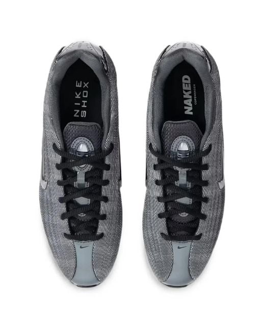 Nike White X Naked Copenhagen Shox Z Sneakers