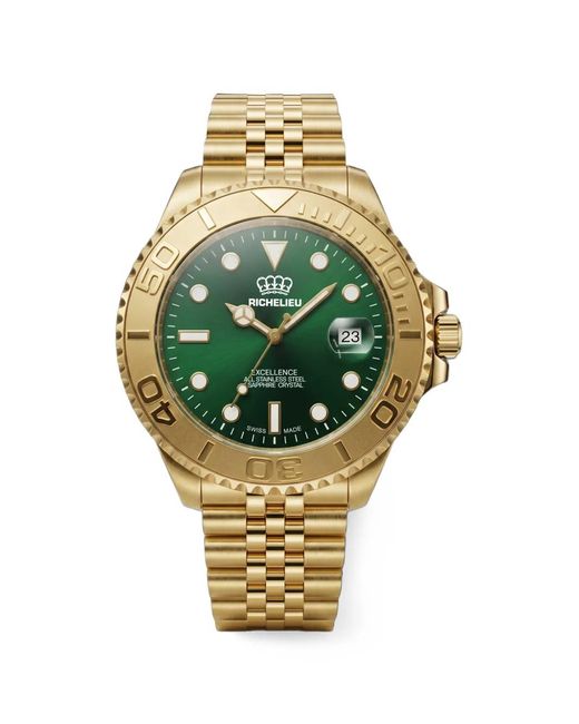 Richelieu Swiss Metallic Excellence 43Mm Watch for men