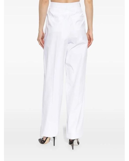 Sportmax Leone Broek in het White