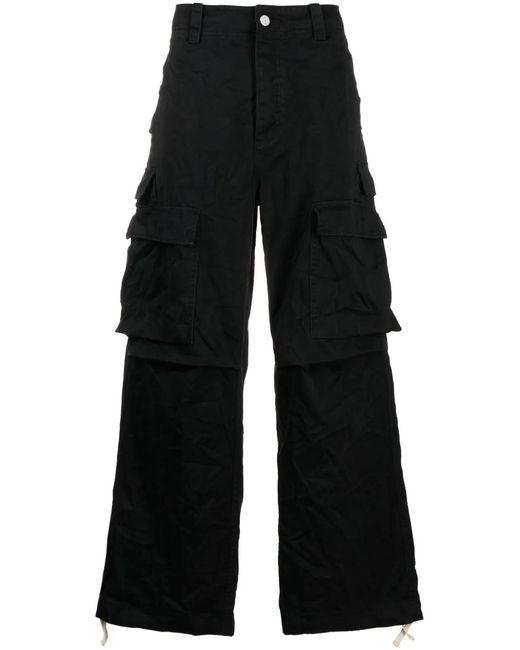 Purple Brand Blue Double Pocket Cargo for men