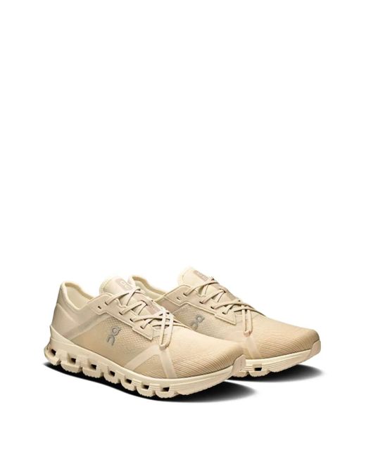 On Shoes Natural On Cloud X 4 Ad Sneakers