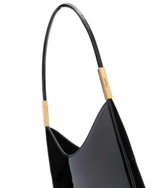 Saint Laurent Black Sadie Logo-print Tote Bag