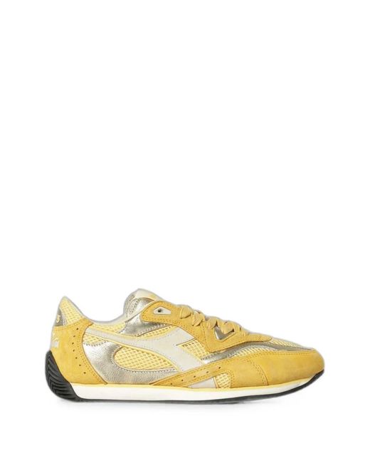 Diadora Yellow Equipe Revenge Sneakers