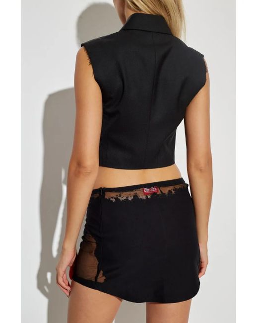 Vests DIESEL de color Black