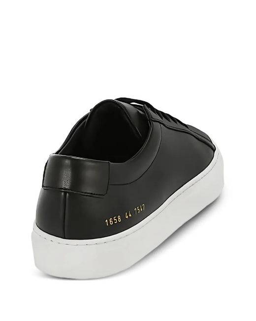Common Projects メンズ ブラック Achilles レザースニーカーの通販は
