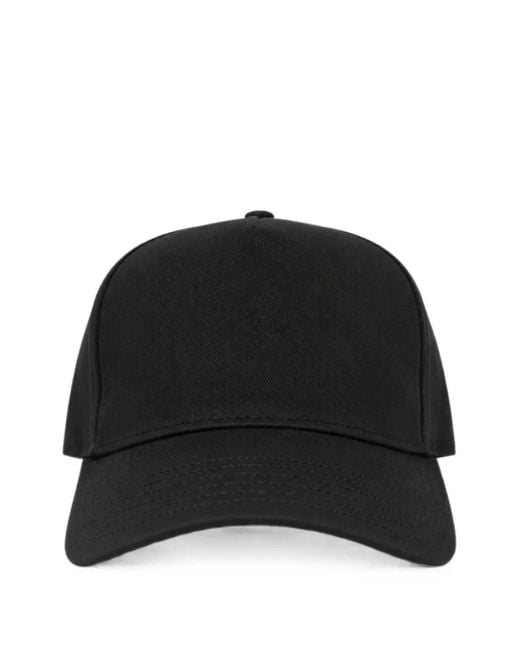 Melt Black Curved-Peak Baseball Cap for men