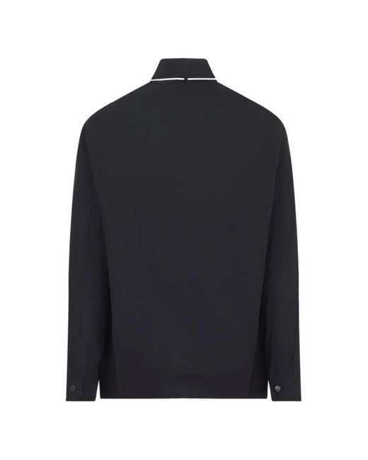 Mordecai Blue Drawstring Shirt for men