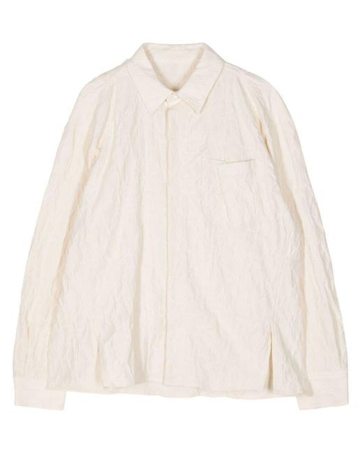 Adererror Natural Matelassé Cotton-blend Shirt for men