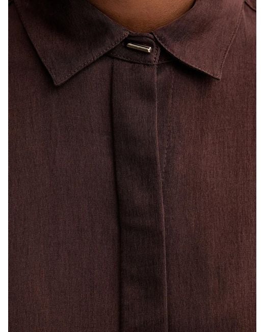 Sessun Button-Up Overhemd in het Brown