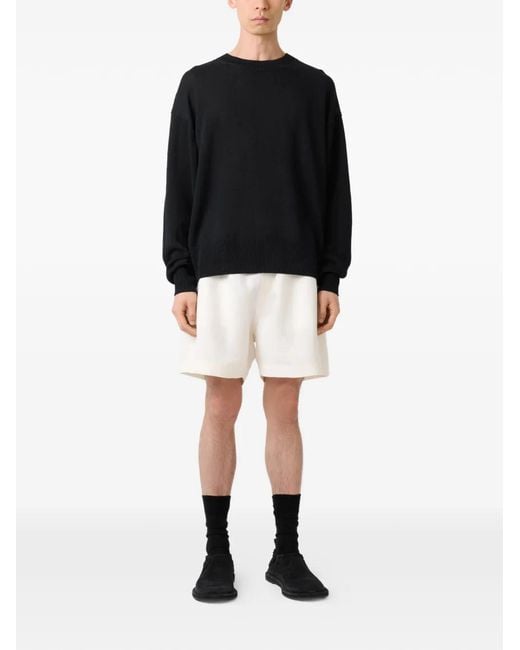 Studio Nicholson Black Kami Ribbed Sweater for men