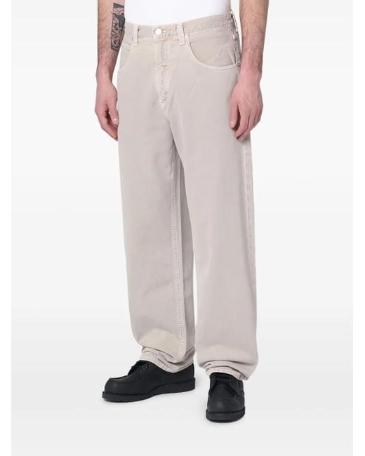 メンズ Agolde オーガニックコットン ストレートジーンズ Gray