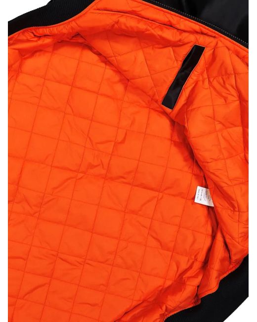 Walter Van Beirendonck Blue Beep Beep Bomber Jacket for men