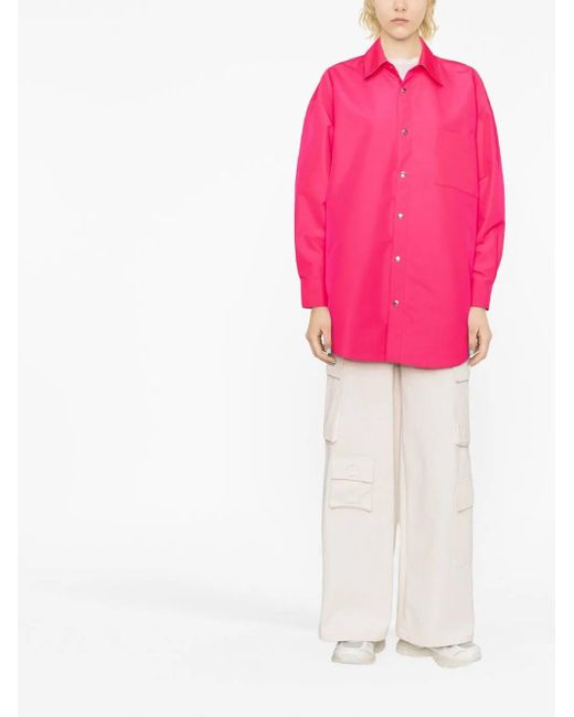 Khrisjoy Pink Oversize Shirt