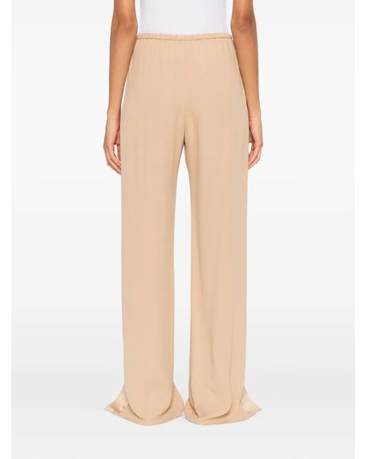 Forte_forte Natural Elasticated Waist Trousers