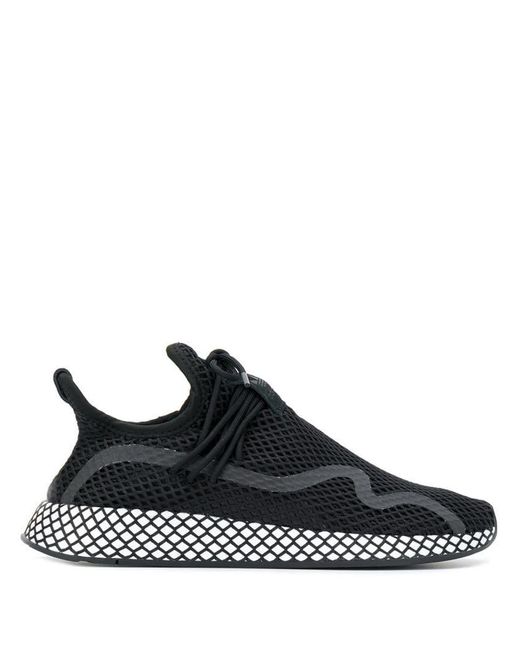 Zapatillas con suela gruesa adidas de Caucho de color Negro para hombre |  Lyst