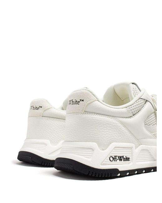 Off-White c/o Virgil Abloh Kick-off Sneakers Met Vlakken in het White voor heren