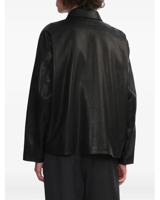 メンズ Fear Of God Rider レザージャケット Black