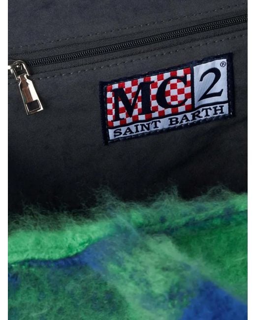 Mc2 Saint Barth Green Vanity Blanket Tote Bag