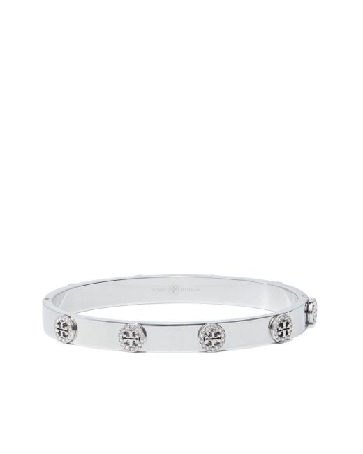 Tory Burch White Miller Armband