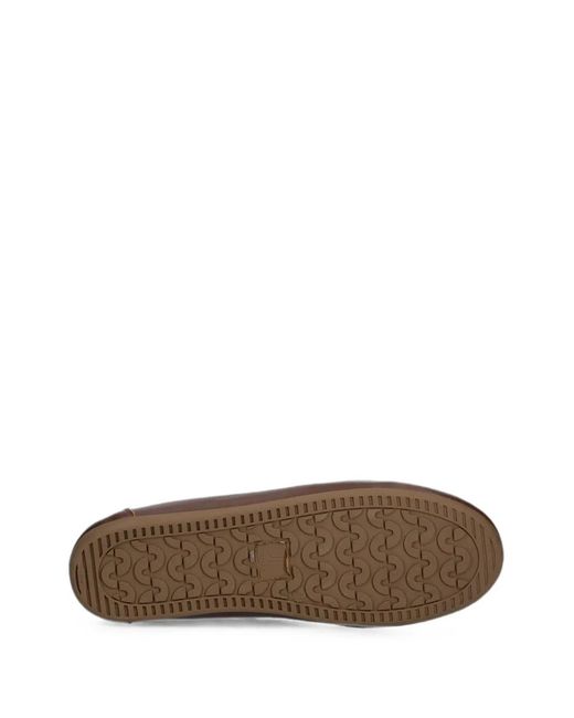 JONAK PARIS Brown Mocassins En Cuir À Lacets Lalie