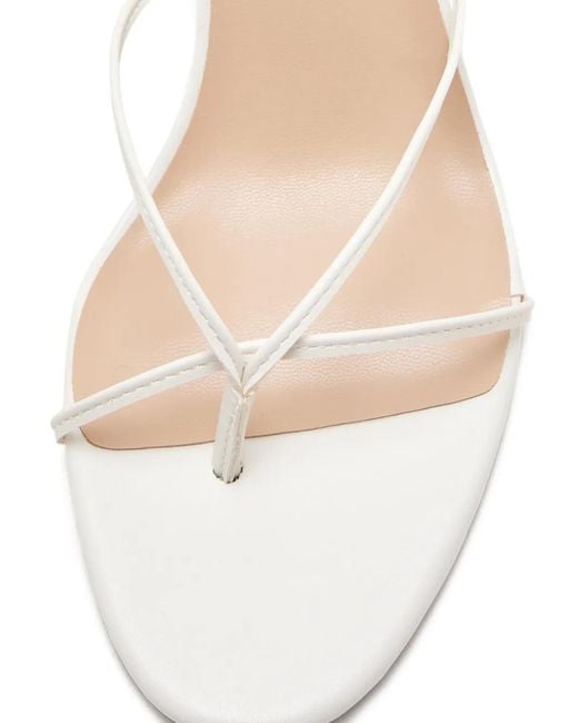 Femme LA White Sicilian Sandals