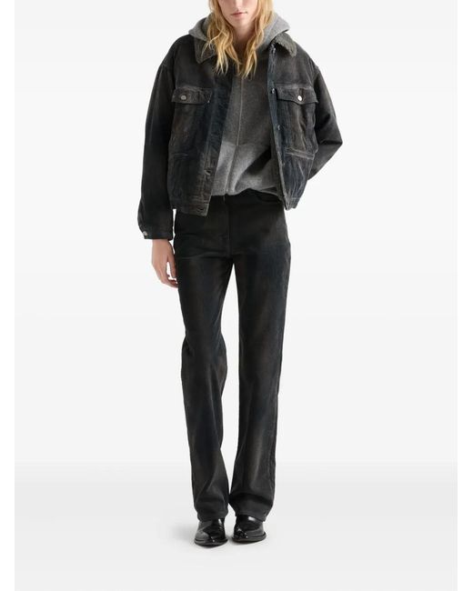 Prada Black Corduroy Jacket