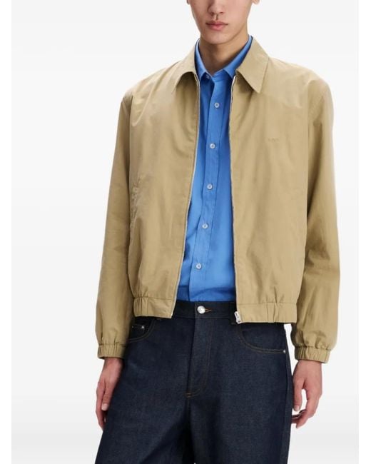 A.P.C. William Zip-Up Jacket in het Blue voor heren