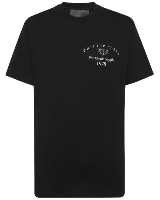 メンズ Philipp Plein L'homme Tシャツ Black