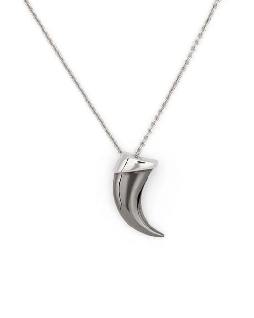 Shaun Leane White Sterling Talon Claw Necklace