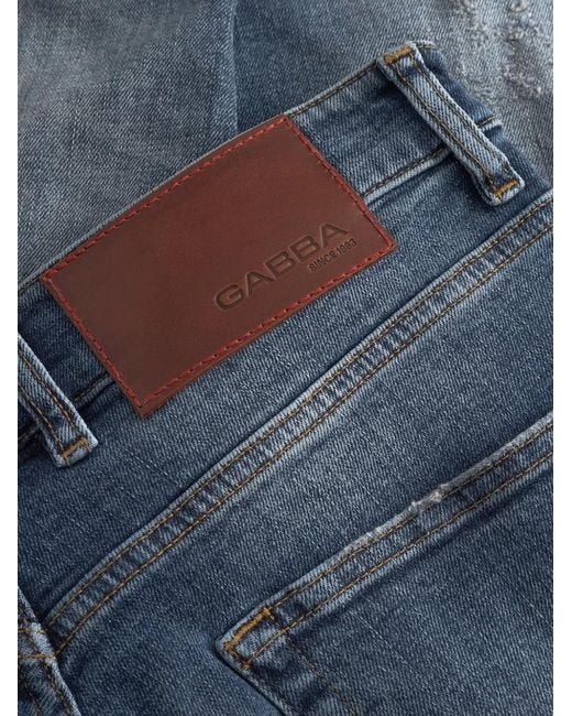 Gabba Blue Gabalex Cros Jeans for men