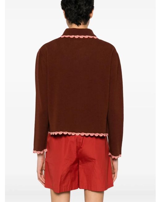 Bode Brown Rookie Cardigan