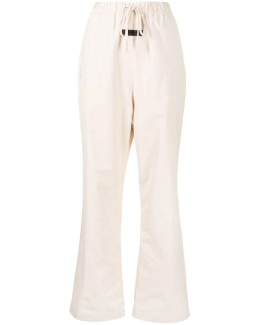 Fear Of God Natural Logo-Stripe Track Pants