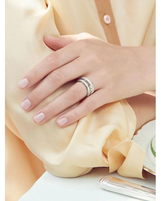 LOEV White 18Kt Weißgoldohrring Mit Diamanten