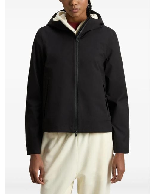 Woolrich Black Zip-Up Bomber Jacket