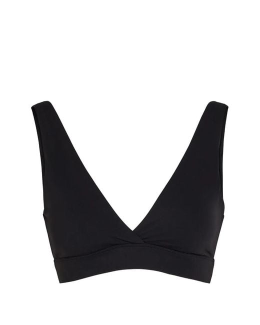 Tala Black Dayflex V-Neck Crossover Sports Bra