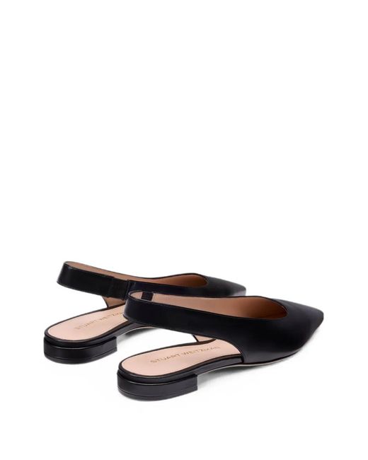 Stuart Weitzman White Stassi Slingback Pumps