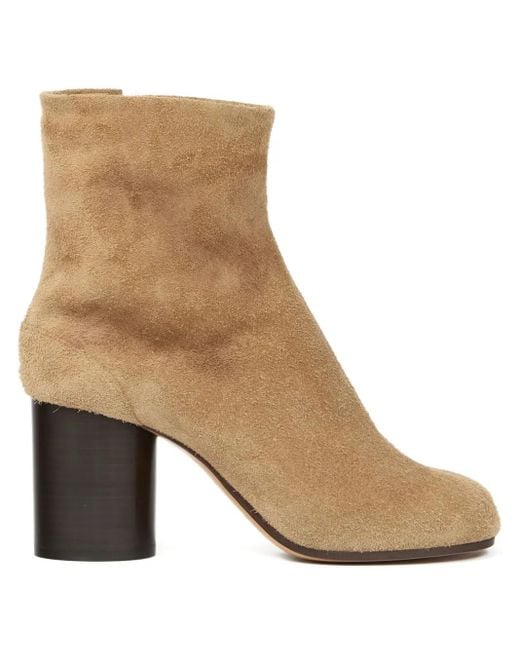Bottines Tabi En Daim Maison Margiela en coloris Brown